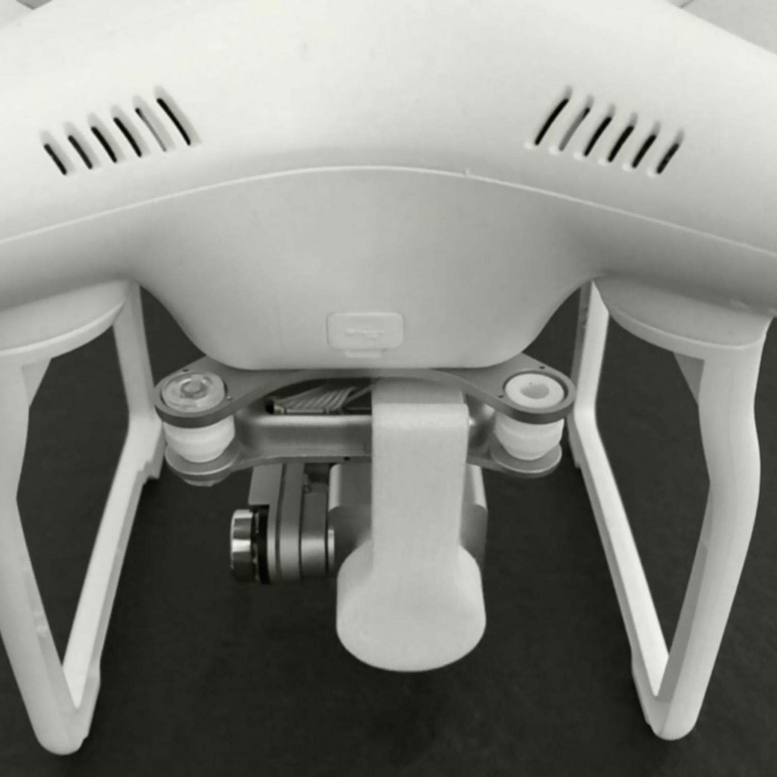 3D Printed Drone Part - Couvercle de protection de capuchon d'objectif