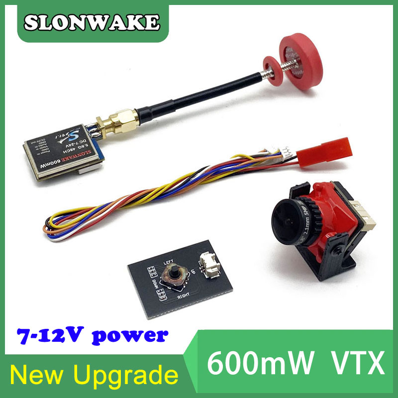 Rc Transmitter - 5.8G 48CH 600mW réglable VTX-CAM FPV