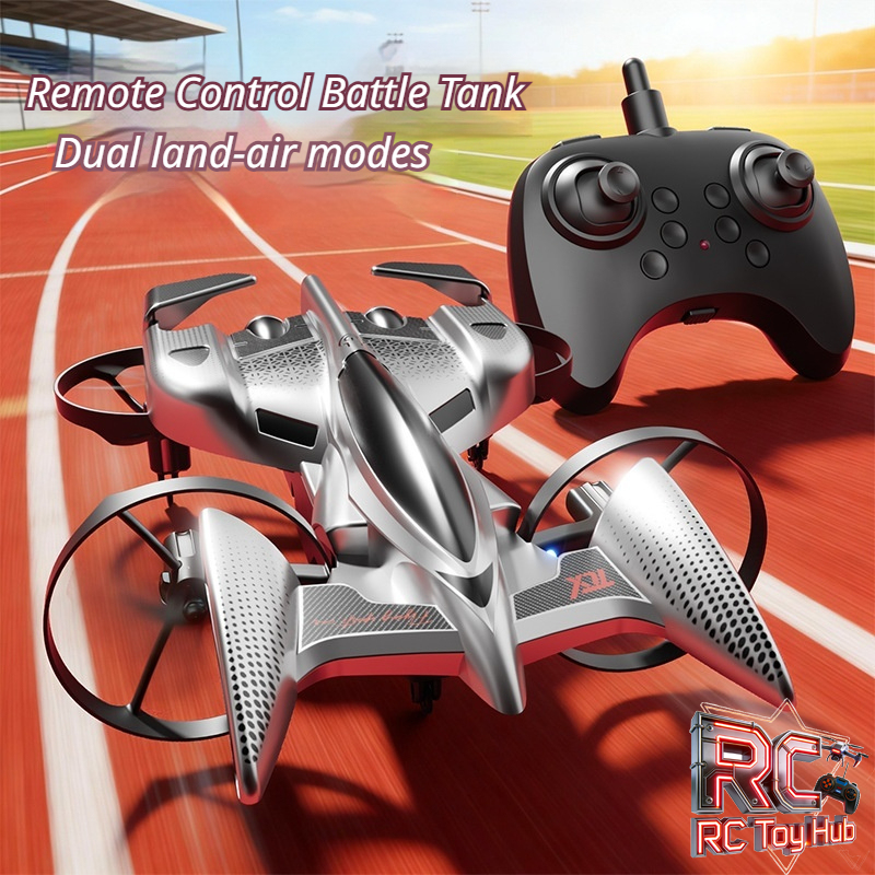 Rc Drone And Flying Car - Voiture volante amphibie RC tout-terrain, drone