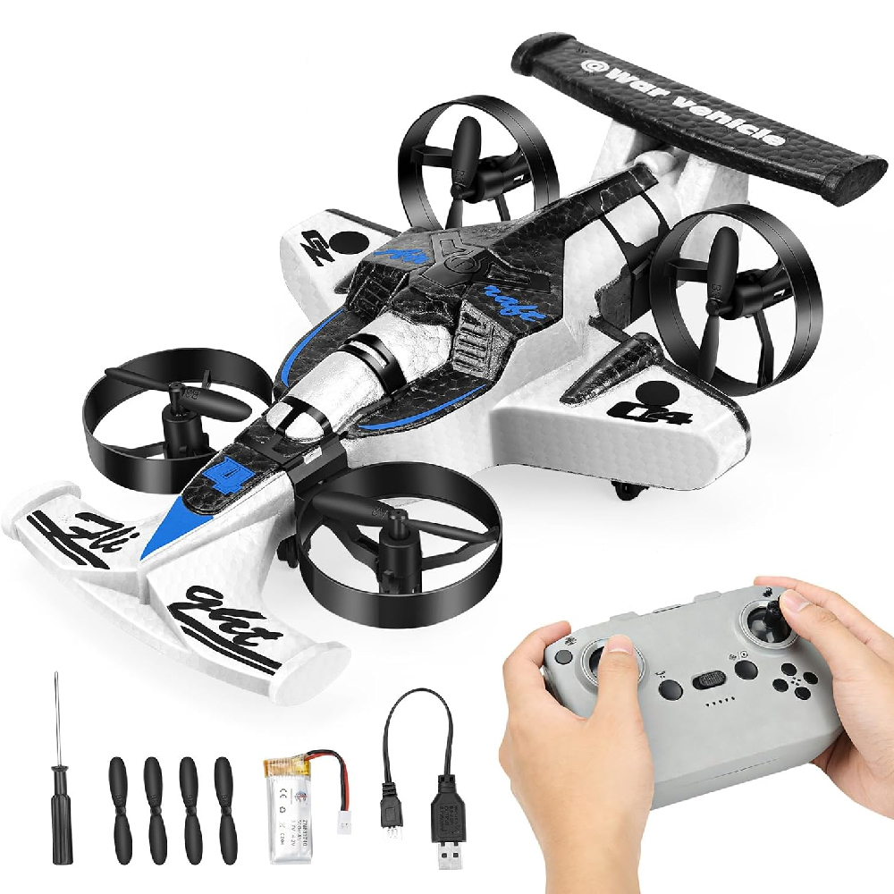 Rc Drone And Flying Car - 1 SET Voiture télécommandée et drone