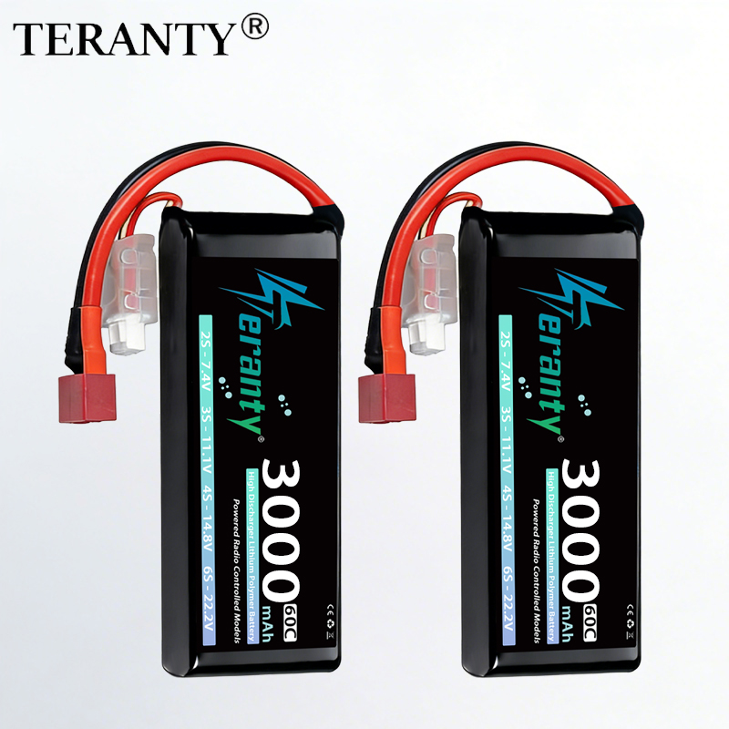 Drone Rc Link - Batterie Lipo TERANTY 2S 3000mAh 7.4V