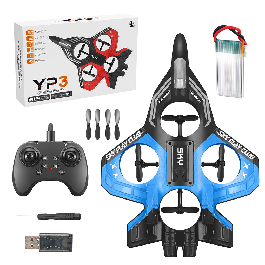 Drone Rc Fighter Jet - Drone RC 2.4G avec hélicoptère volant