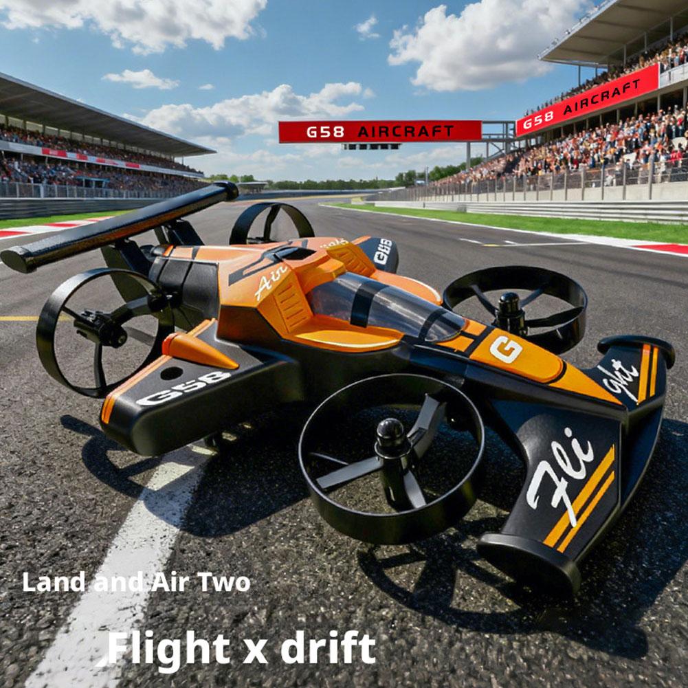 Rc Drone And Flying Car - Mini Drone 2 en 1, avion