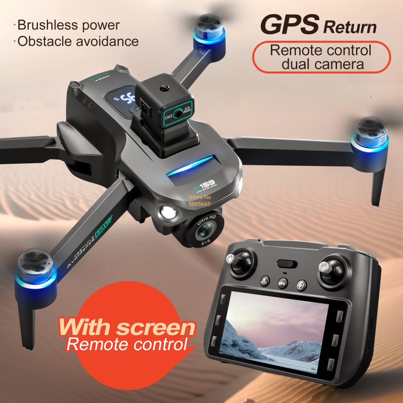 Drone Rc Explorer - 8K double caméra 5G WIFI FPV