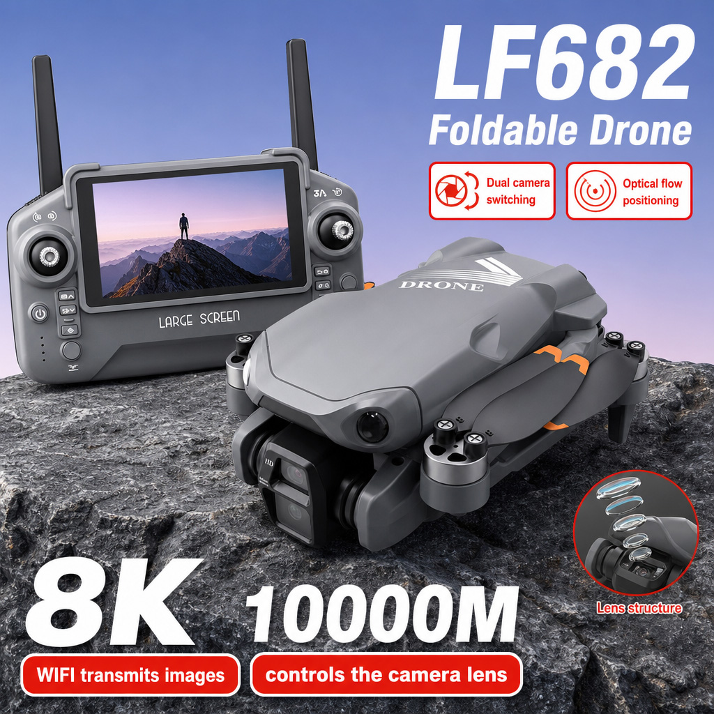 Drone Rc Explorer - Drone photo aérien LF682 8K HD