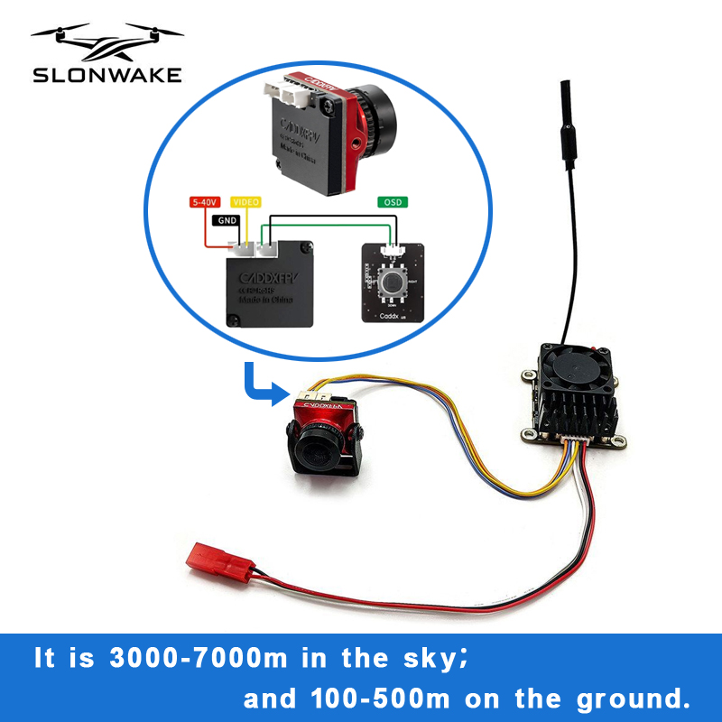 Rc Transmitter - Émetteur sans fil FPV longue portée