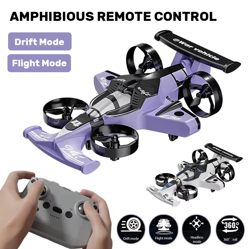 Rc Drone And Flying Car - Drone RC 6 canaux bi-mode terre-air,