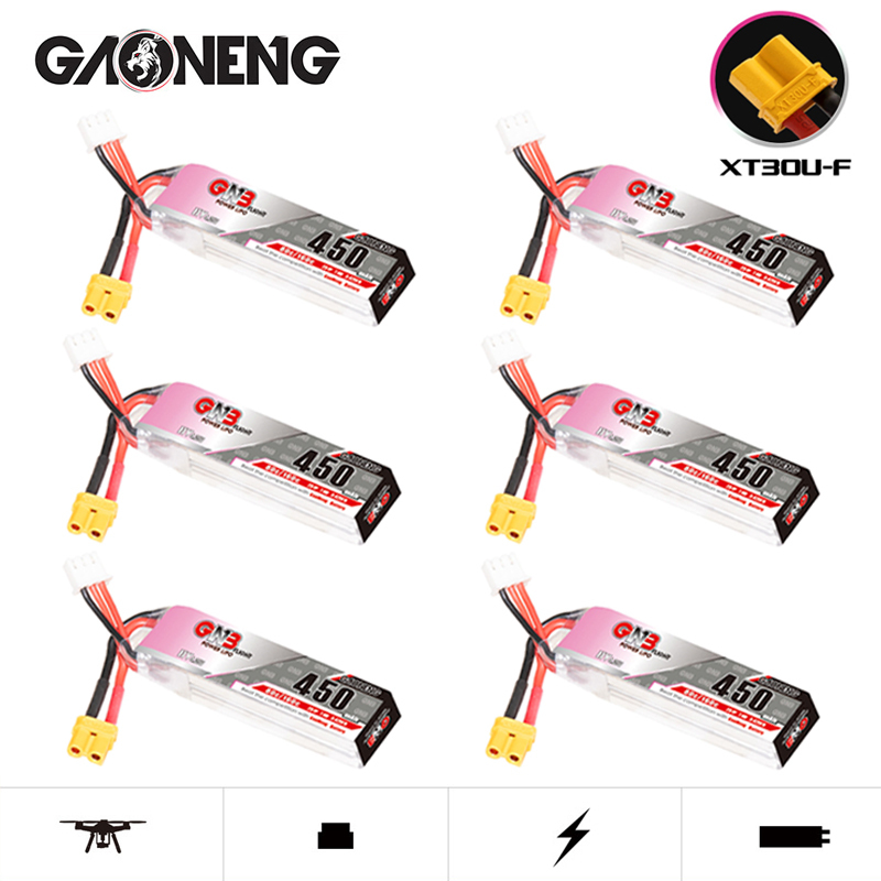 Drone Lipo Battery - GNB-Batterie aste Ve Fuchsia, HV 2S,