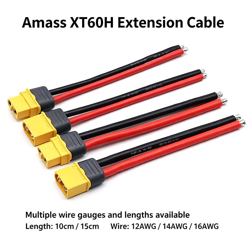 Drone Rc Link - Amass XT60H – connecteur mâle femelle