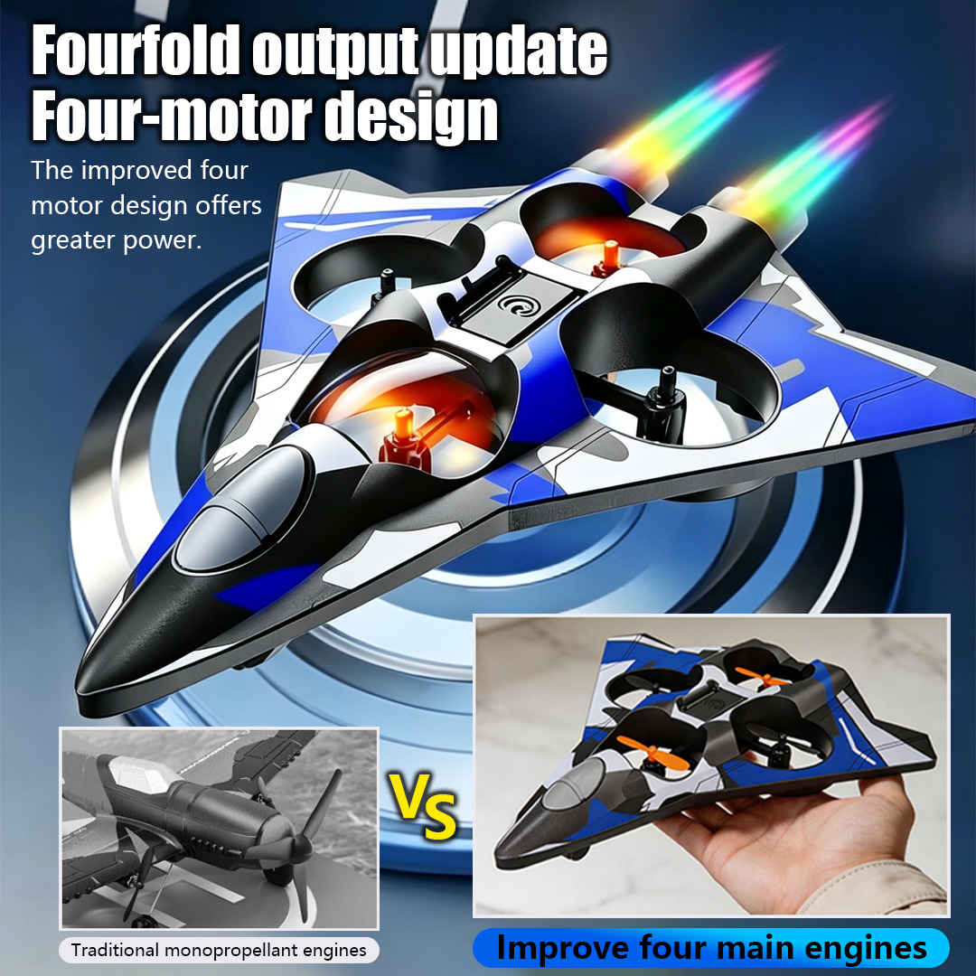 Drone Rc Fighter Jet - Hélicoptères acrobatiques en mousse, superbes jets