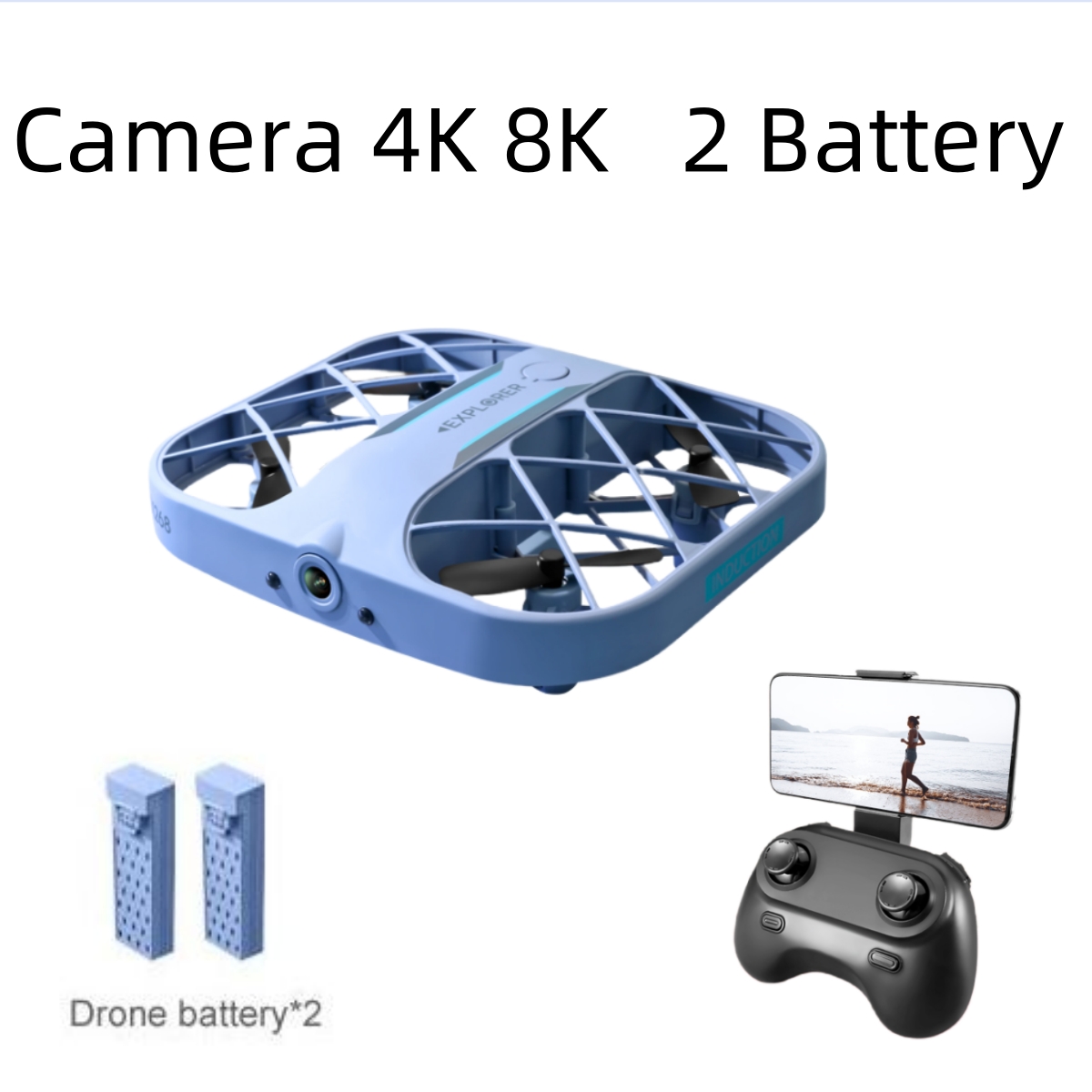 Drone Rc Explorer - Drone RC JJRC H107 FPV avec