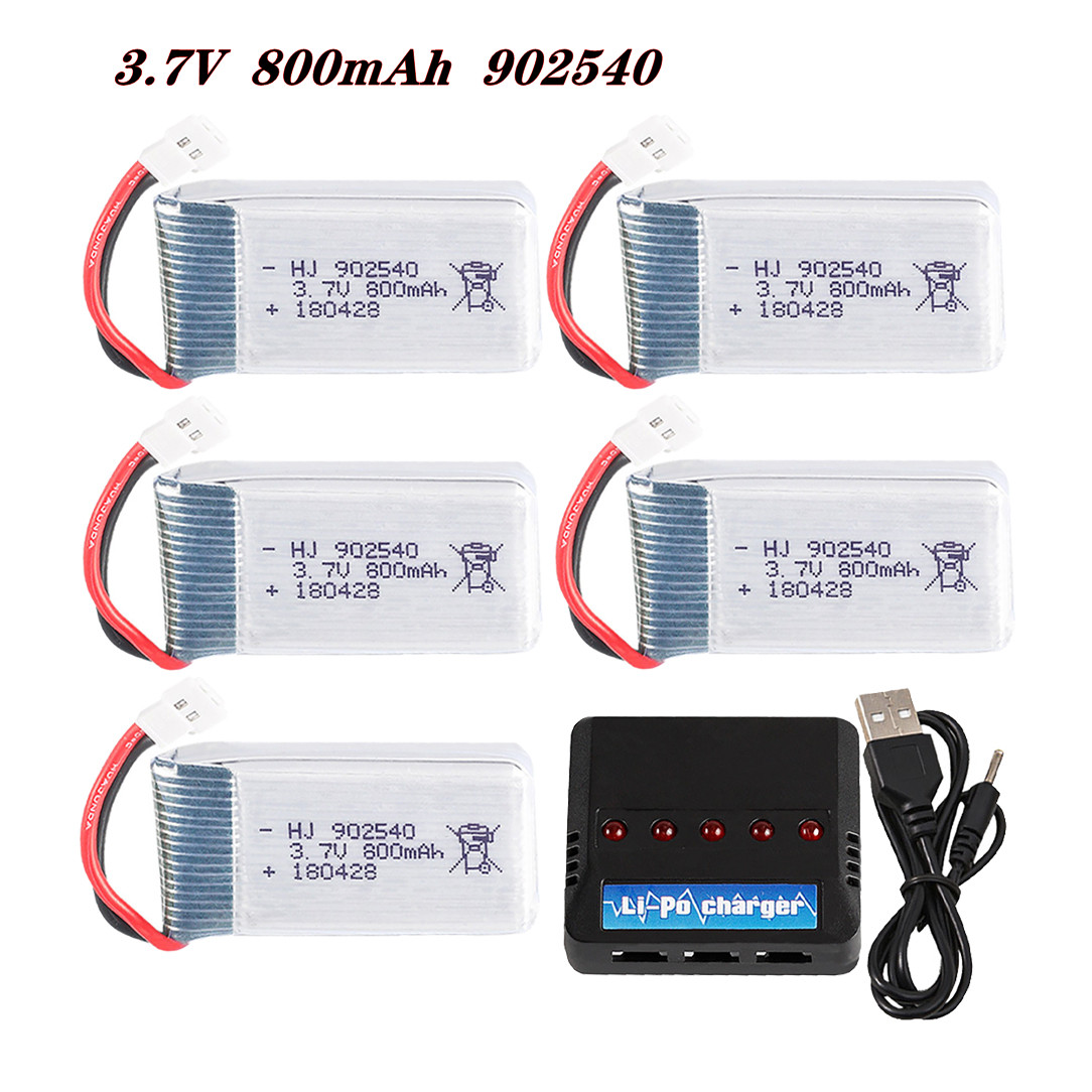 Drone Lipo Battery - Batterie Lipo 3.7V 800mAh 902540 25C