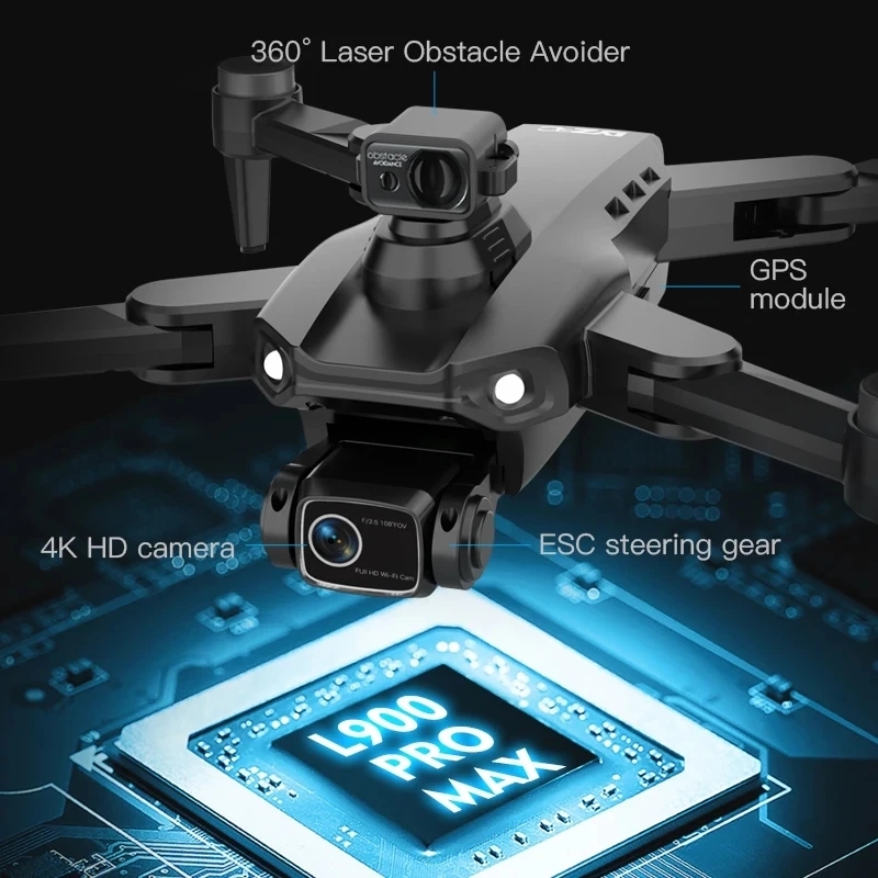 Drone GPS L900 Pro MAX 4K prof - Drone Rc Explorer avis et prix