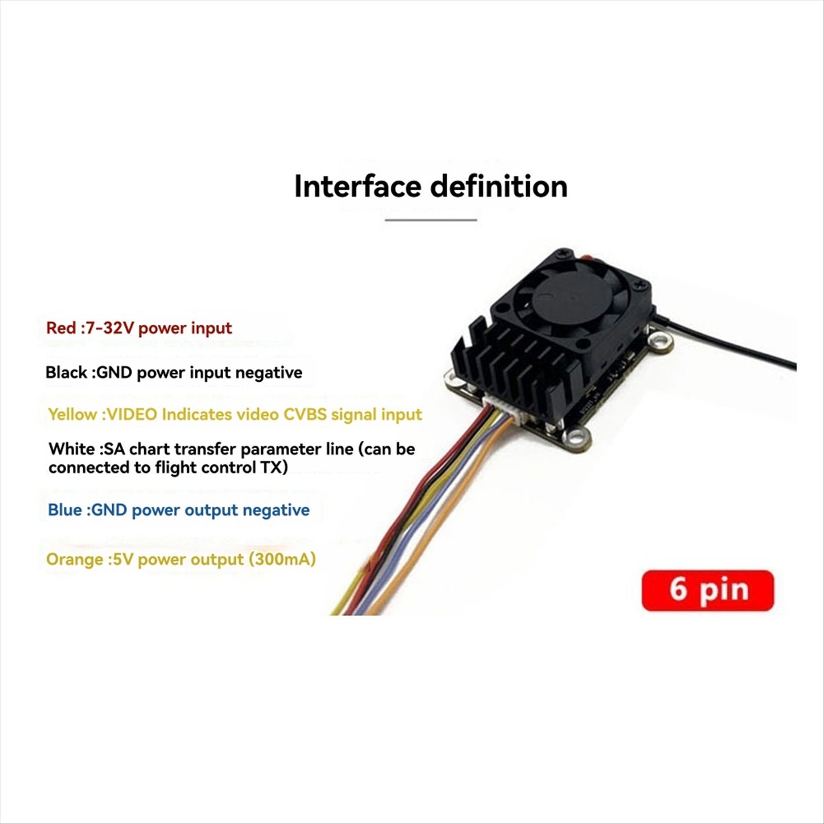 5.8G 2W VTX 2000mW FPV Module  - Rc Transmitter avis et prix
