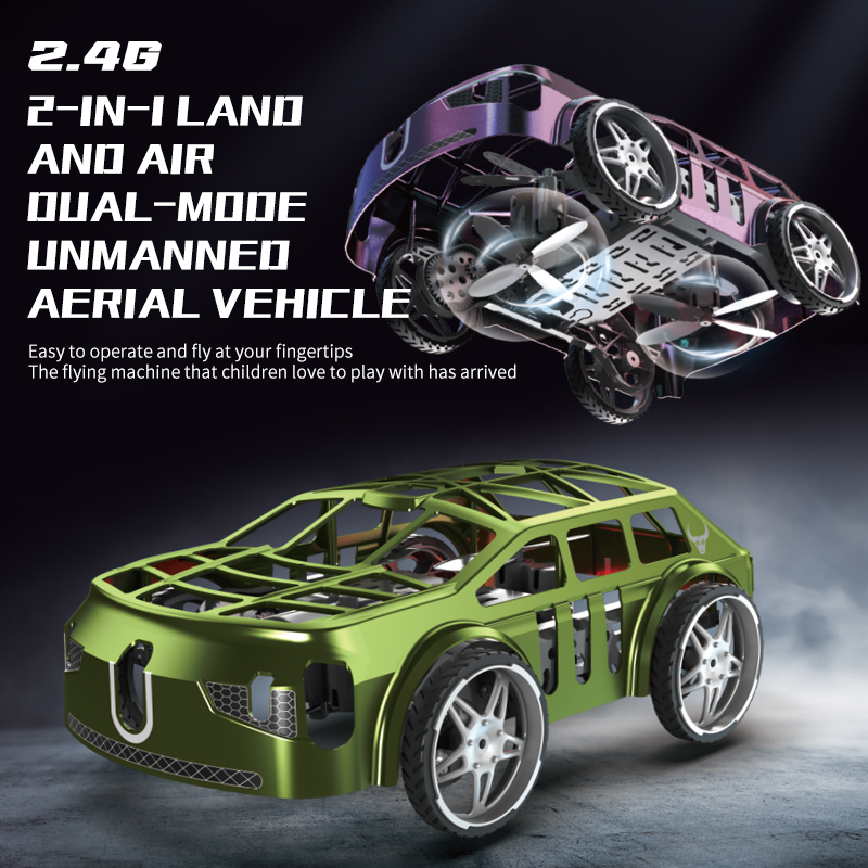 Drone RC 2 en 1, voiture volan - Rc Drone And Flying Car avis et prix