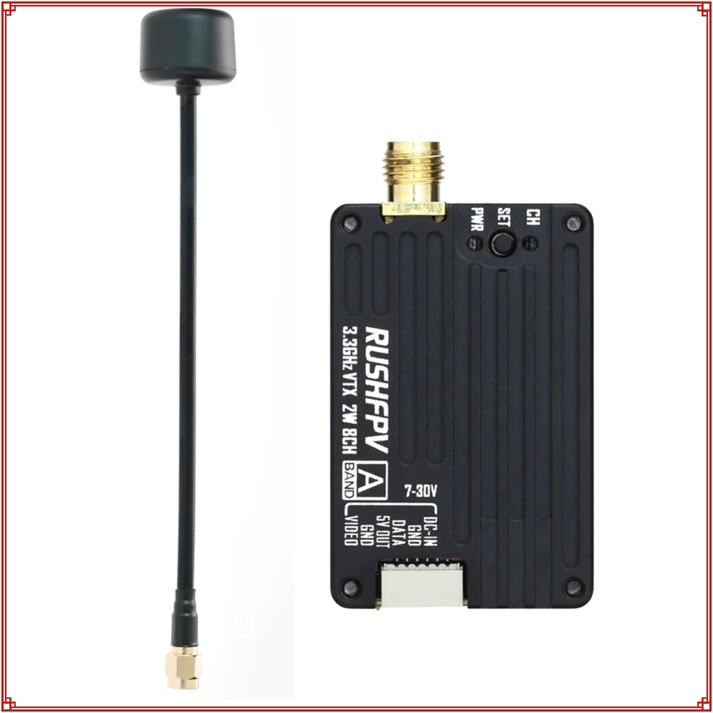 Nouveau 2026 RUSHFPV 3.3G 2W V - Rc Transmitter avis et prix