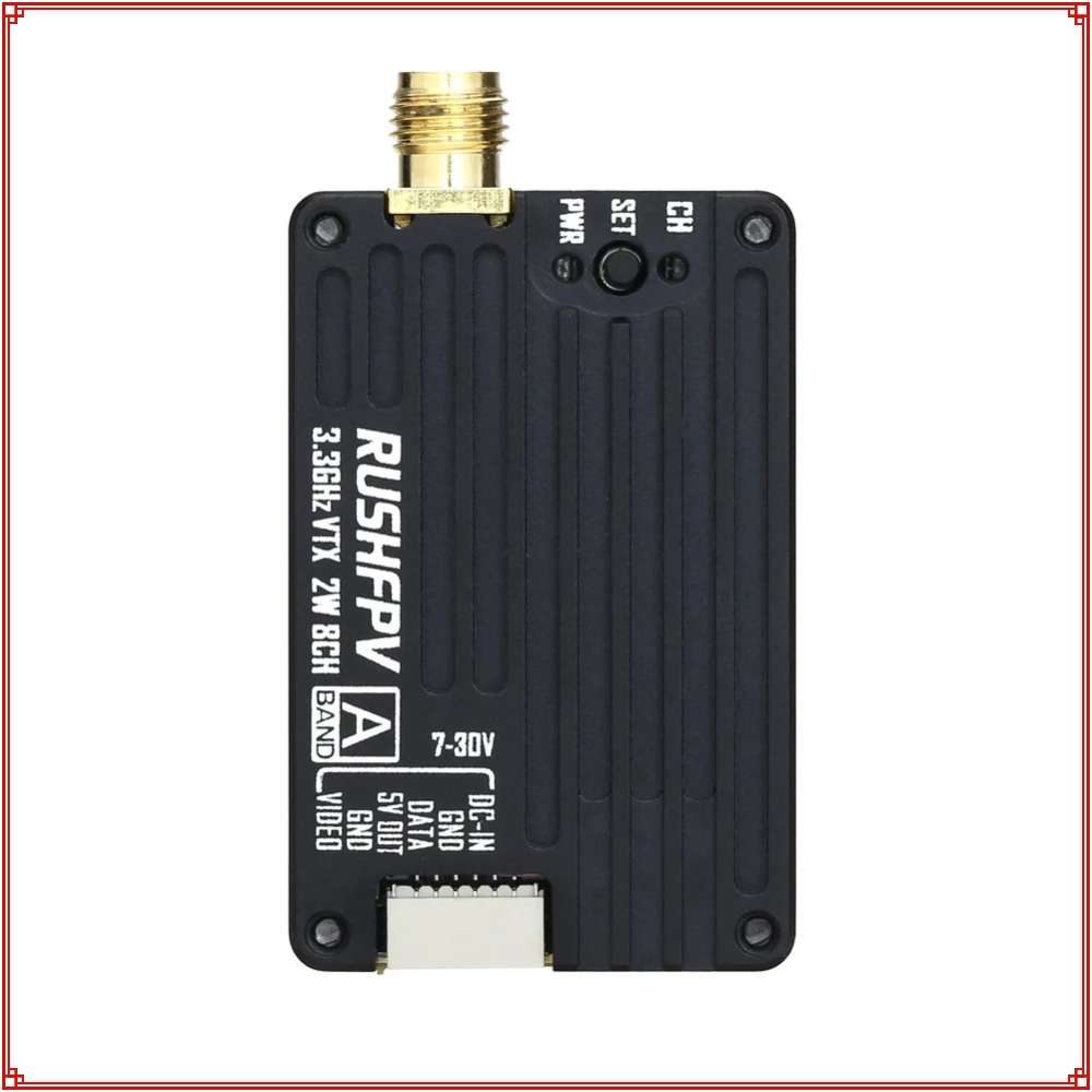Nouveau 2026 RUSHFPV 3.3G 2W V - Rc Transmitter avis et prix