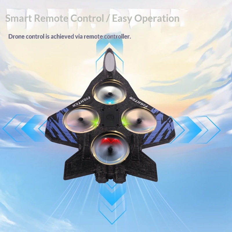 Drone planeur télécommandé en  - Drone Rc Fighter Jet avis et prix