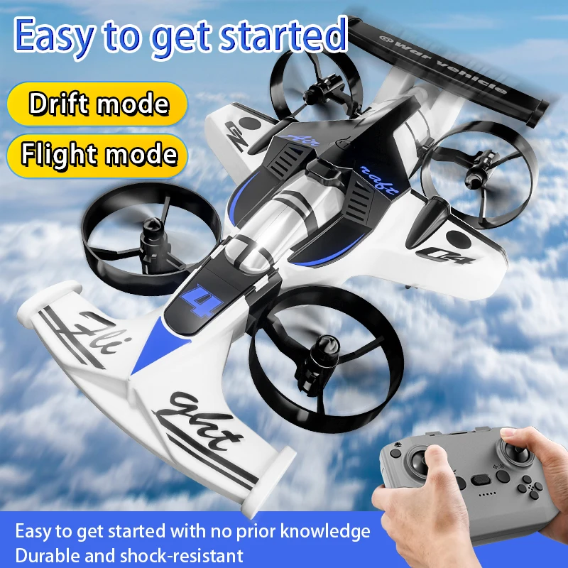 2 en 1 télécommande quadriroto - Rc Drone And Flying Car avis et prix
