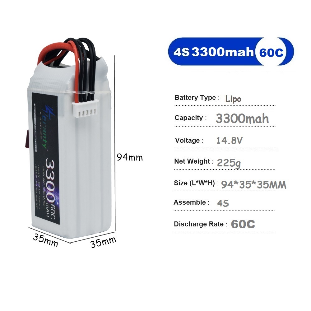 Batterie Rechargeable LiPo 4s  - Drone Rc Link avis et prix
