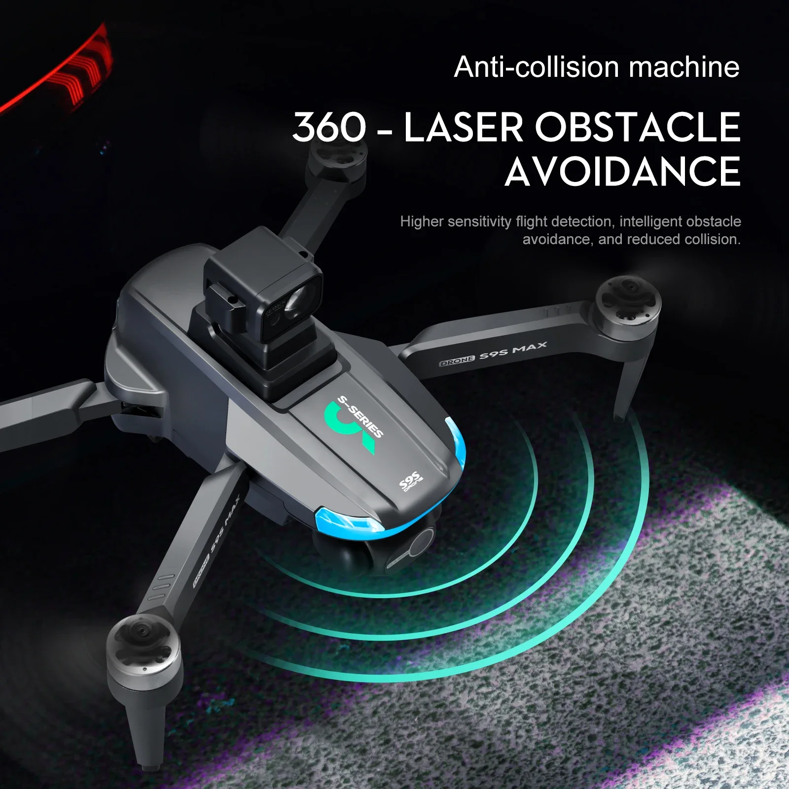 Nouveau S9S MAX MINI Drone 4K  - Drone Rc Explorer avis et prix