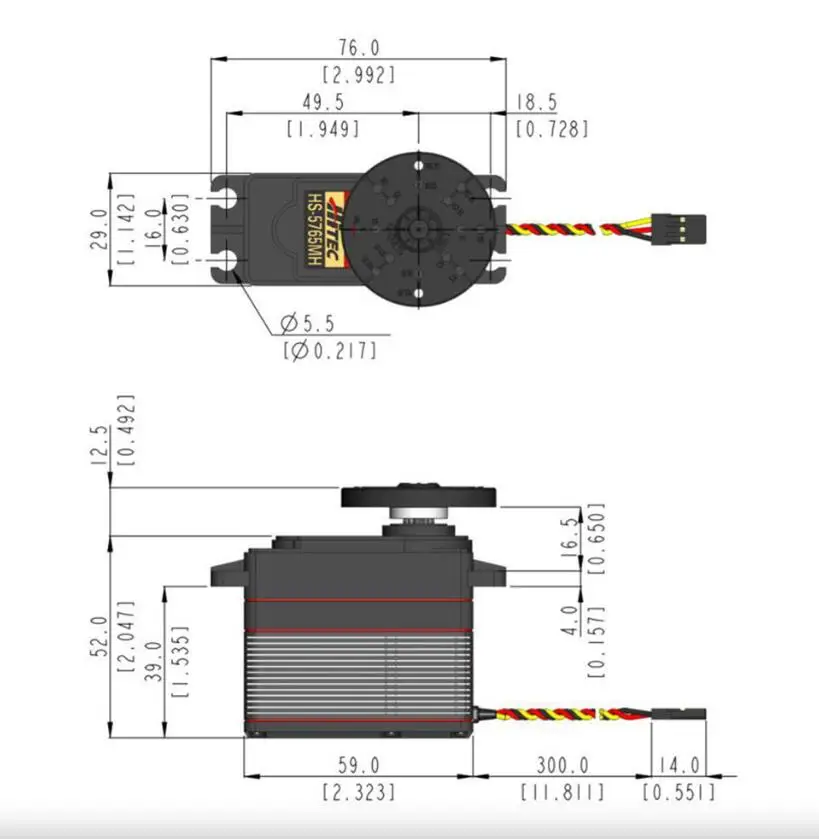 HS-5765MH Servomoteur numériqu - Rc Transmitter avis et prix