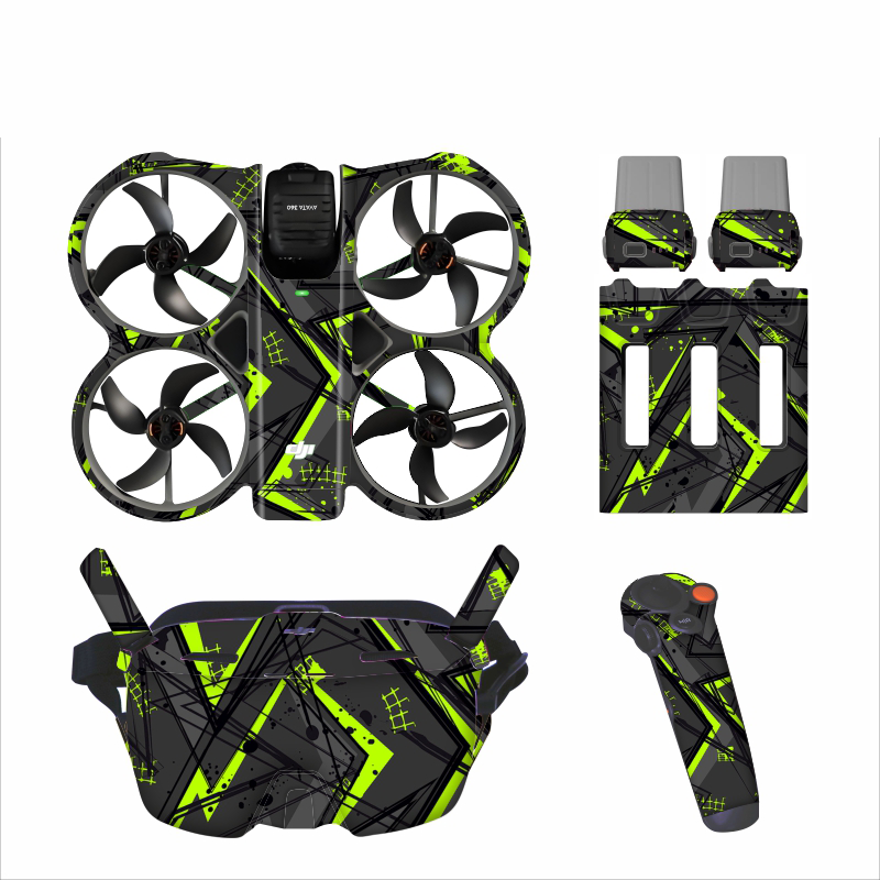 Autocollants pour drone DJI Av - Drone Rc N3 3 Batteries avis et prix