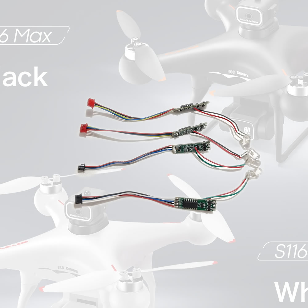 Carte ESC avec barre lumineuse - Drone Rc S116 avis et prix