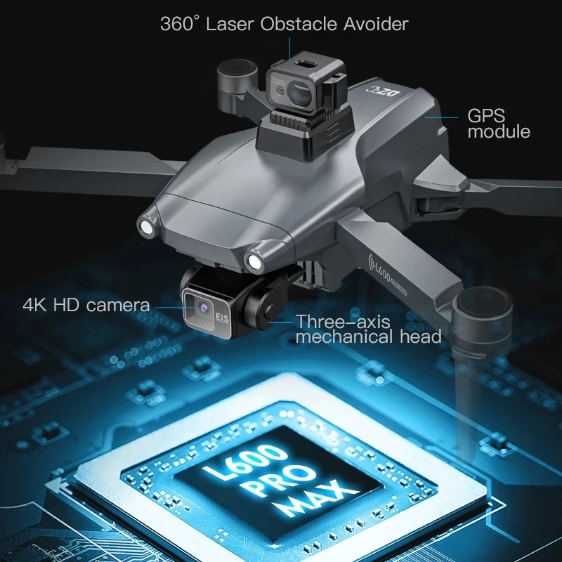 Drone GPS professionnel L600 P - Drone Rc Explorer avis et prix