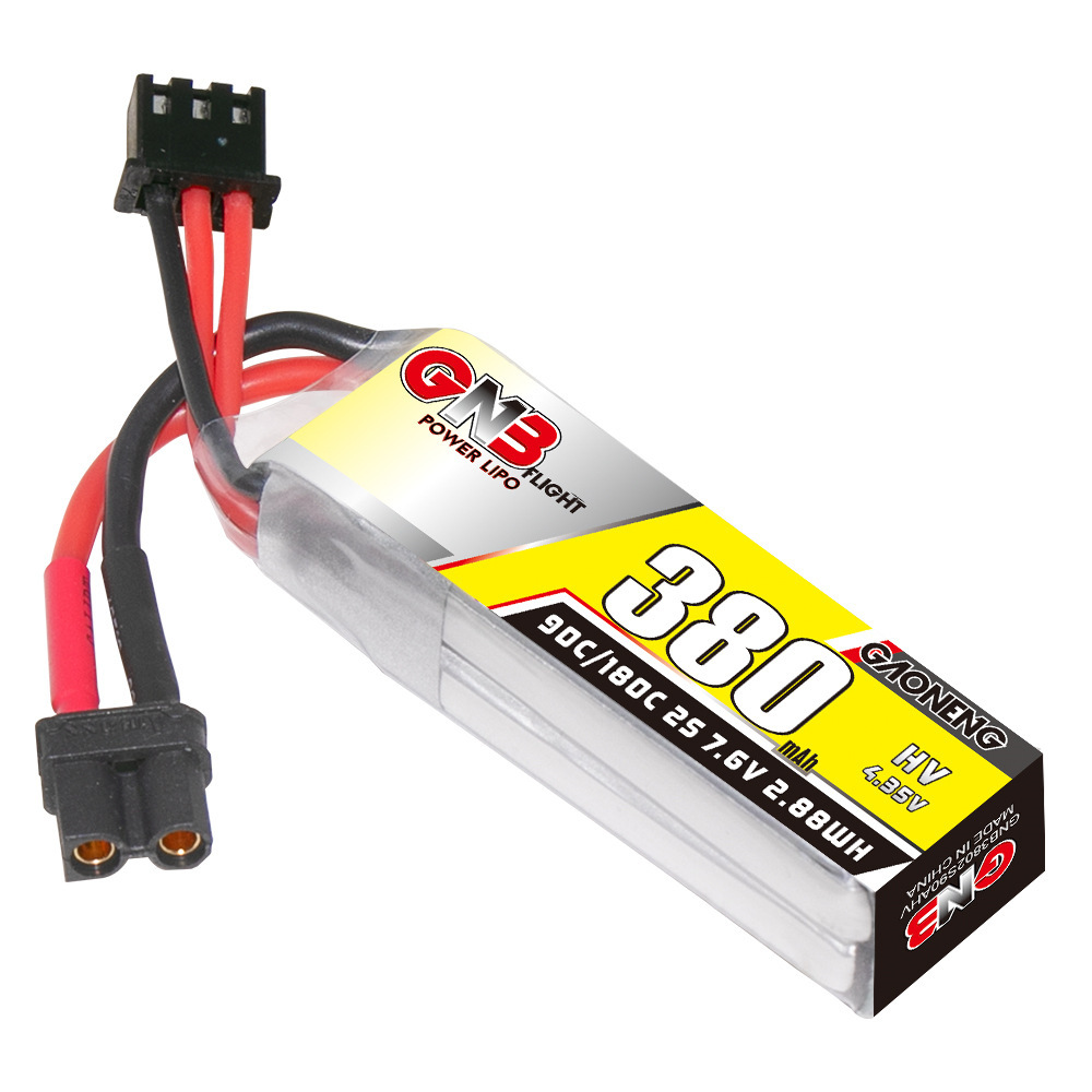 Batterie Lipo GNB 2S 7.6V 380m - Drone Lipo Battery avis et prix