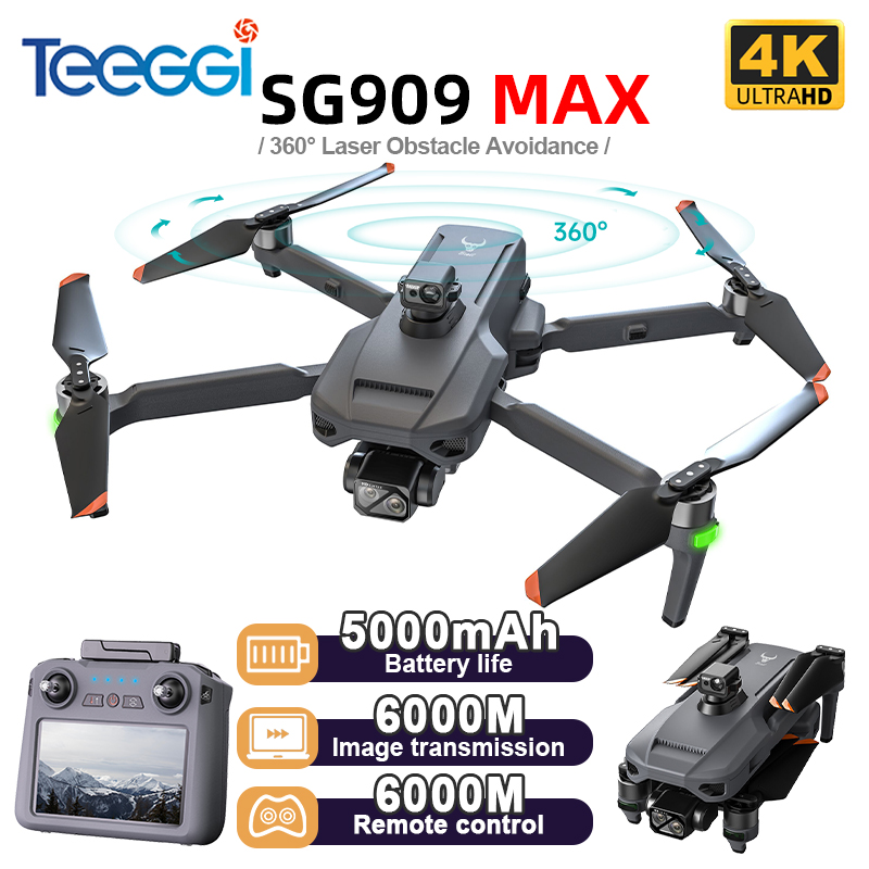 Drone GPS Teeggi SG909 MAX ave - Drone Rc Explorer avis et prix