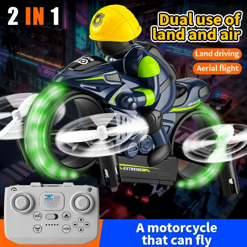 Voiture RC et drone RC 2-en-1, - Rc Drone And Flying Car avis et prix