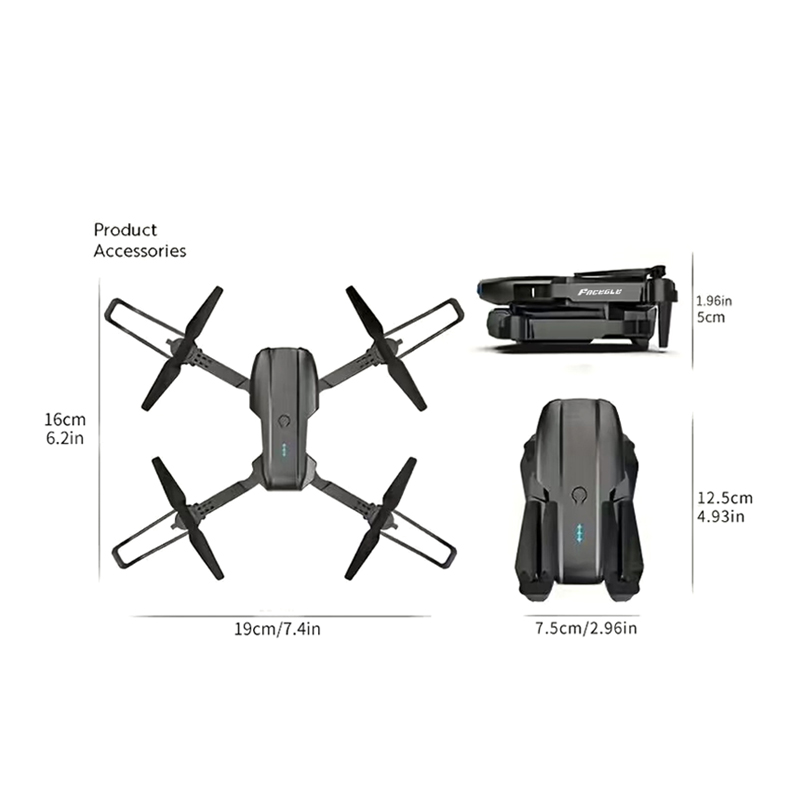 Drone RC pliable FACEGLE UAV E - Drone Rc Explorer avis et prix