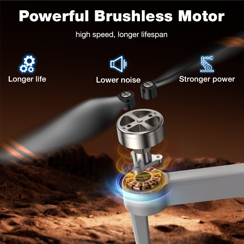 NOUVEAU Drone L017 Pro Brushle - Drone Rc Explorer avis et prix