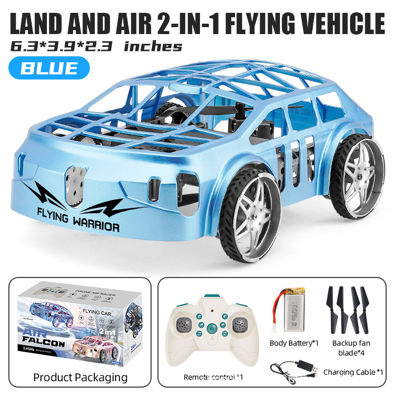 Flying Warrior Land Air 2 en 1 - Rc Drone And Flying Car avis et prix