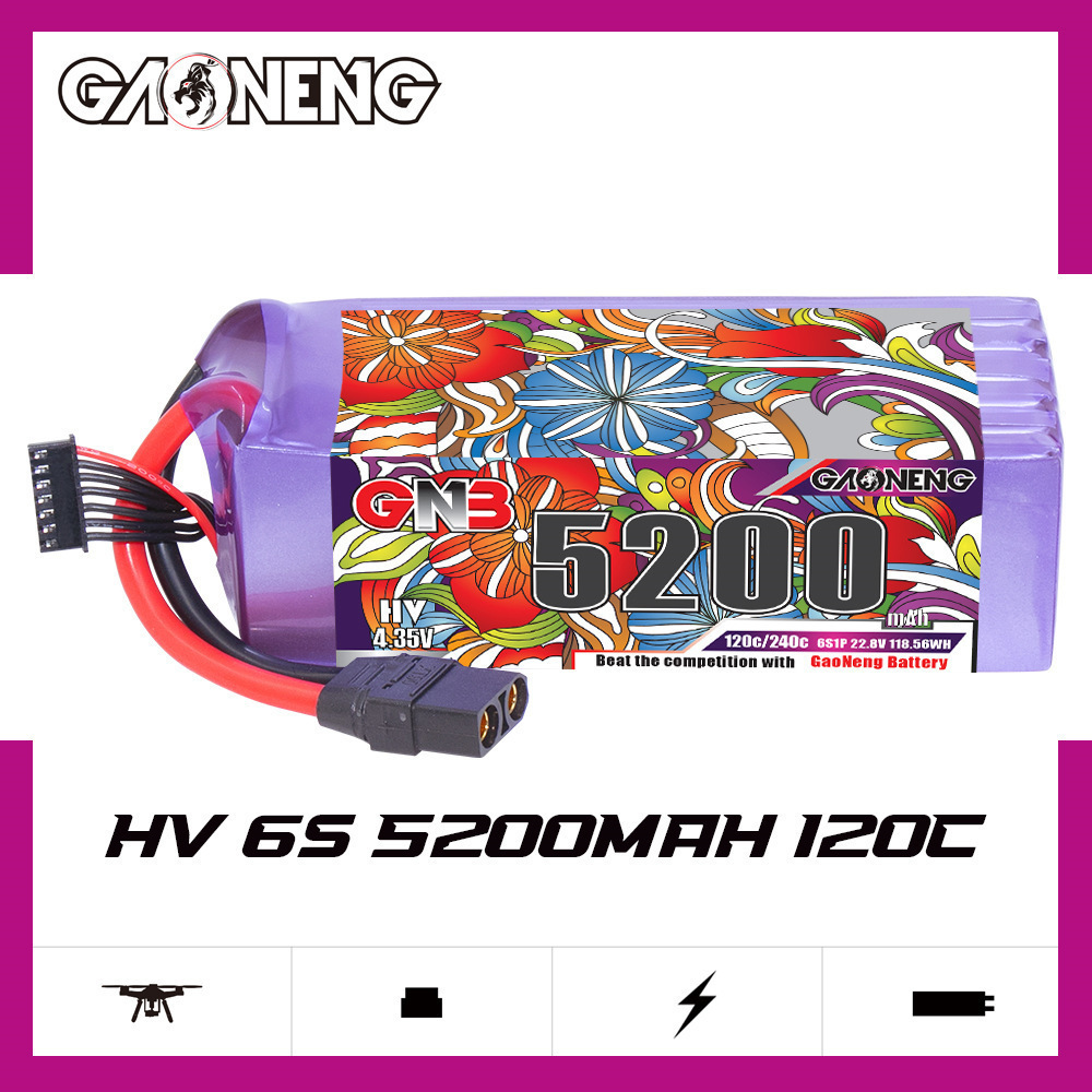 Batterie Lipo GNB 6S 22.8V 300 - Drone Lipo Battery avis et prix